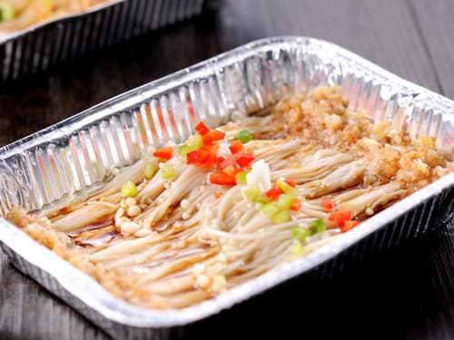 南丰锡纸烤金针菇